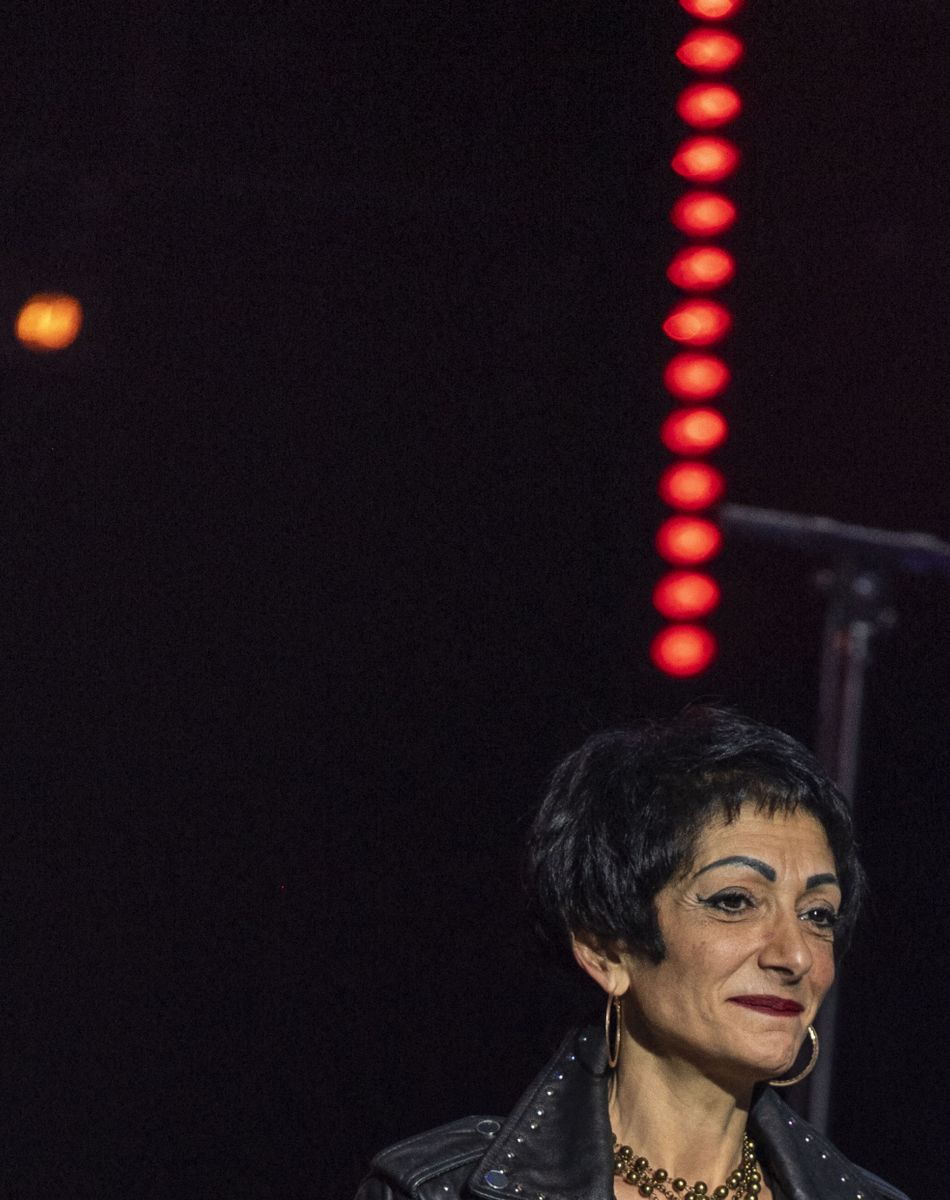 Exclusif - Lama Sharara (directrice de la fondation ARCAD) - 10ème édition du concert caritatif "Leurs voix pour l'espoir" au profit de la fondation ARCAD (Aide et recherche en Cancérologie Digestive) et la lutte contre le cancer du pancréas à l'Olympia à Paris le 11 octobre 2021. © Marc Ausset-Lacroix - Pierre Perusseau / Bestimage