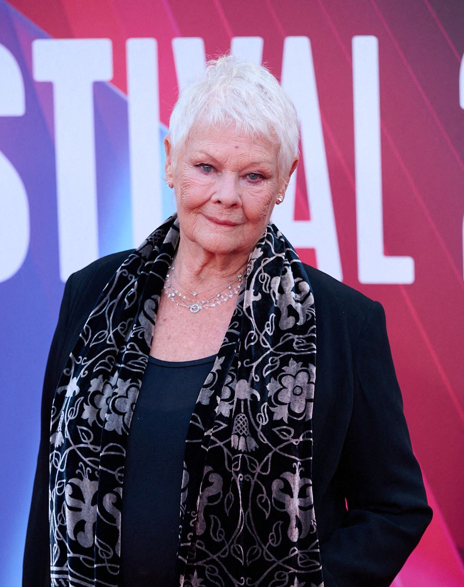 Judi Dench - Première du film "Belfast" lors du Festival du film de Londres (BFI). Le 12 octobre 2021.