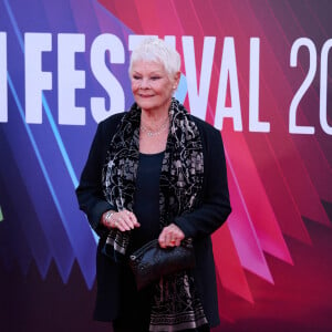 Judi Dench - Première du film "Belfast" lors du Festival du film de Londres (BFI). Le 12 octobre 2021.