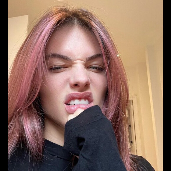 Thylane Blondeau sur Instagram. Le 12 octobre 2021.