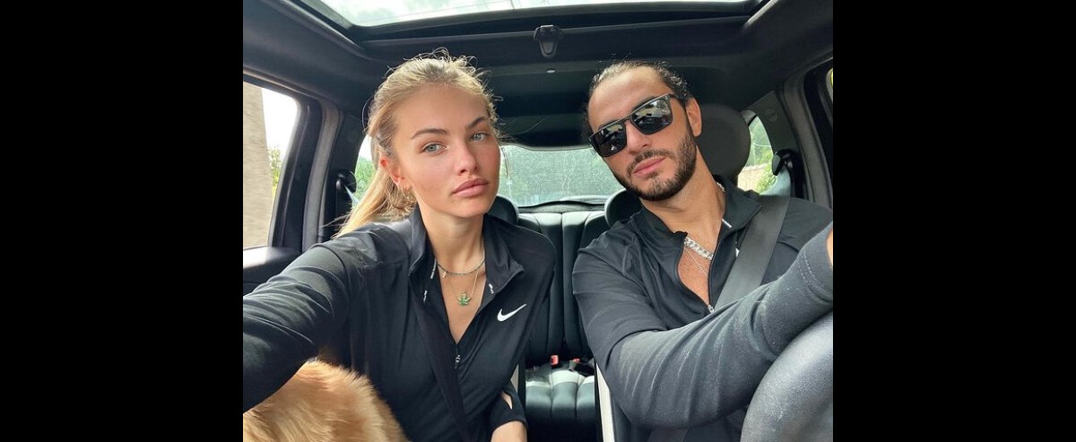 Photo Thylane Blondeau et son fiancé Ben Attal sur Instagram Le août Purepeople