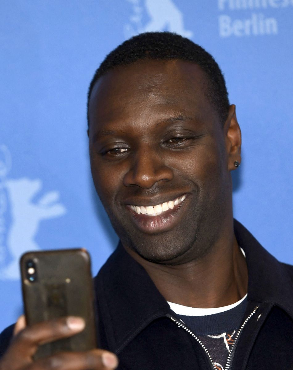 Omar Sy au photocall du film "Police Night Shift" lors de la 70ème édition du festival international du film de Berlin (La Berlinale 2020), le 28 février 2020. © Future-Image via Zuma Press/Bestimage