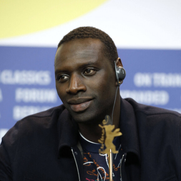 Omar Sy à la conférence de presse du film "Police Night Shift" lors de la 70ème édition du festival international du film de Berlin (La Berlinale 2020), le 28 février 2020.