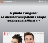 Romain Taillandier, l'ex-mari d'Alex Goude, affiche un faux profil sur Tinder.