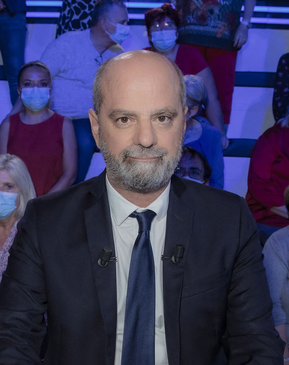 Exclusif - Jean-Michel Blanquer - TPMP (Touche Pas à Mon Poste) présenté par Cyril Hanouna, diffusée en direct le 14 Septembre 2021 sur C8 avec Jean-Michel Blanquer Ministre de l'éducation - Paris le 14 Septembre 2021