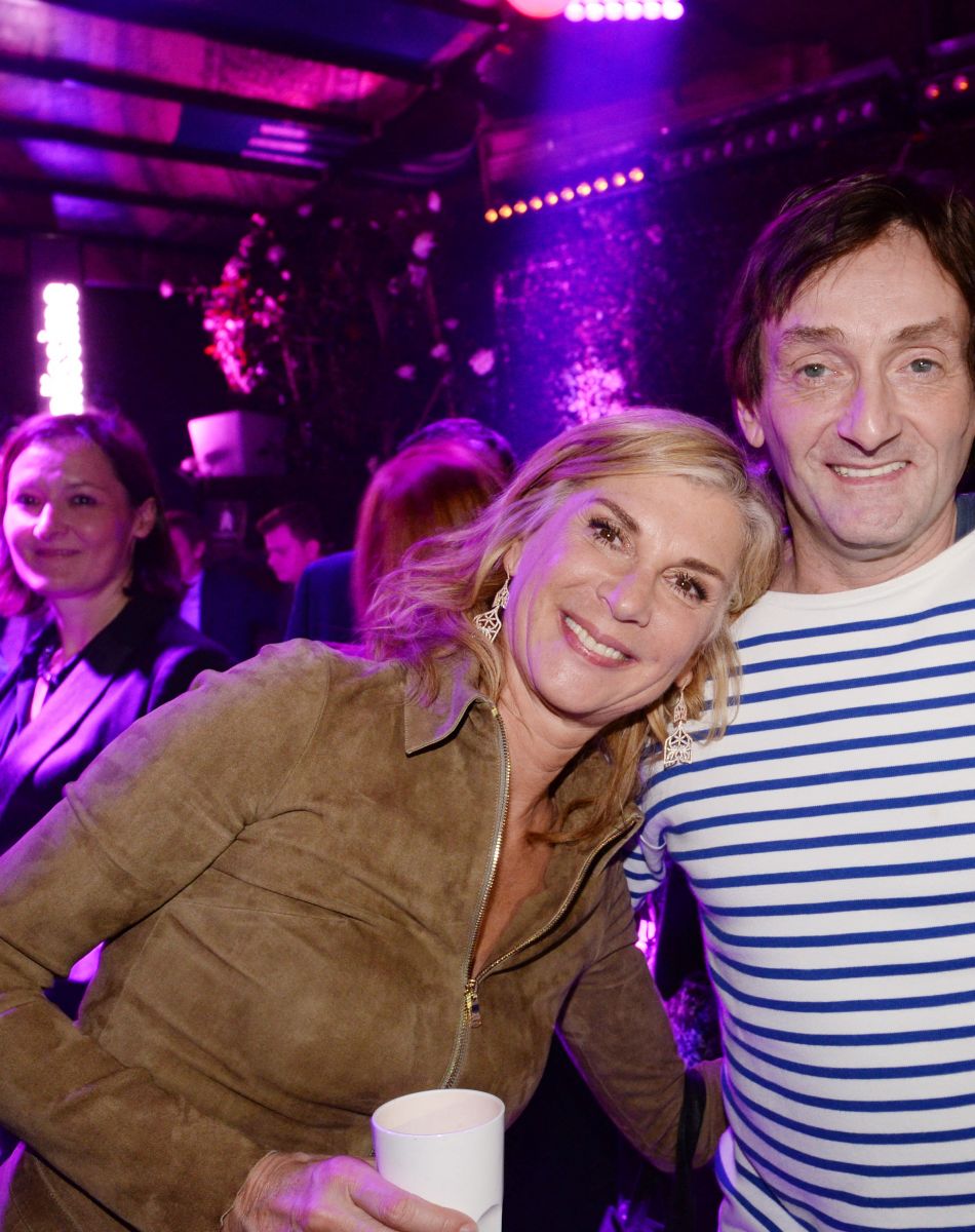Exclusif - Michèle Laroque et Pierre Palmade - After-party du film Brillantissime à la discothèque L'Arc à Paris, France, le 15 janvier 2018. Evènement organisé par Five Eyes Production. © Rachid Bellak/Bestimage