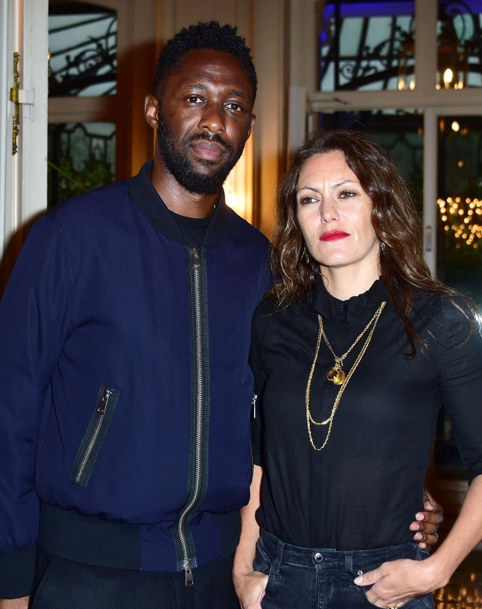 Thomas Njijol et sa compagne Karole Rocher au dîner de gala caritatif pour l'association "Autistes Sans Frontières" à l'hôtel Marcel Dassault à Paris, le 2 juin 2016. © Gorassini Giancarlo/Bestimage