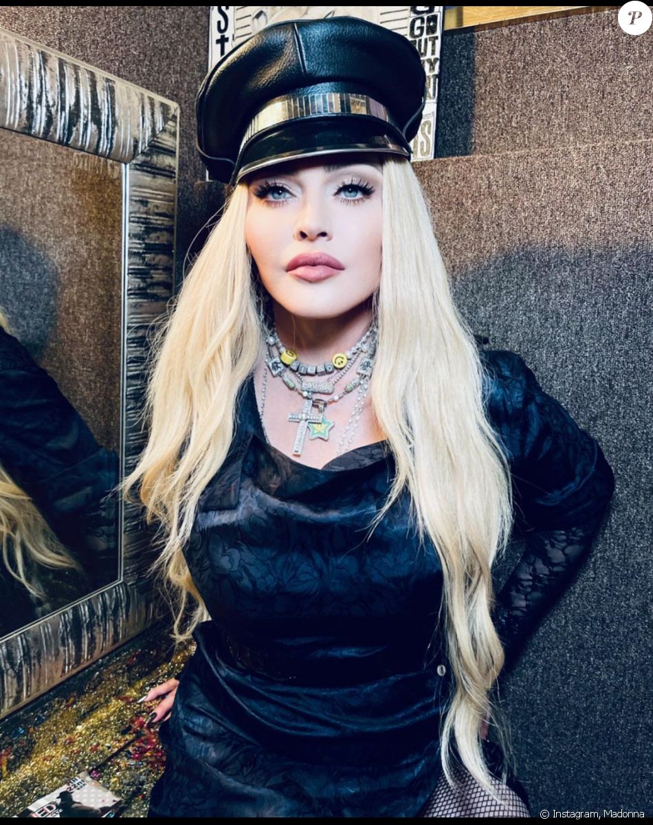 Madonna sur Instagram. Le 10 octovre 2021.
