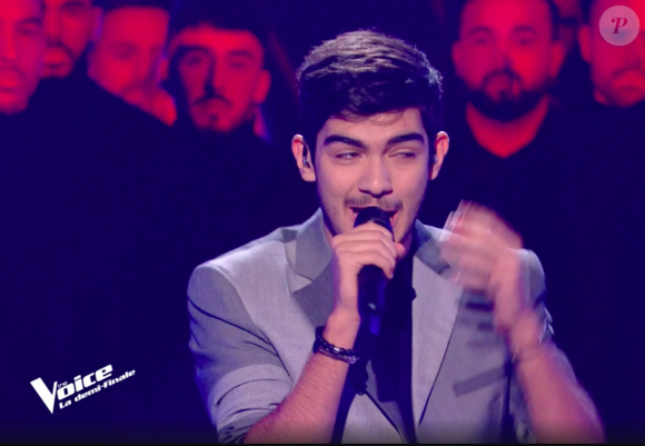 Paul dans "The Voice", la demi-finale sur TF1.