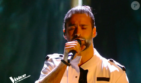 Anthony Touma dans "The Voice", la demi-finale sur TF1.