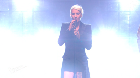 Demi Mondaine dans "The Voice", la demi-finale sur TF1.