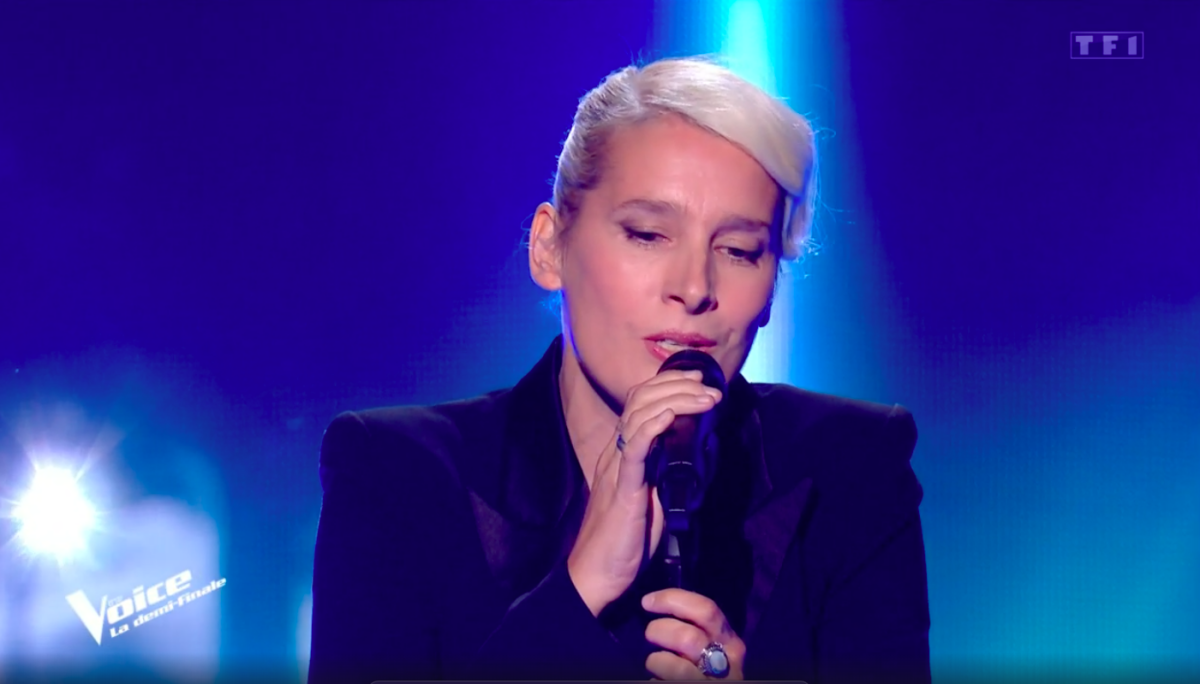 Photo : Demi Mondaine dans "The Voice", la demi-finale sur TF1. - Ode ...