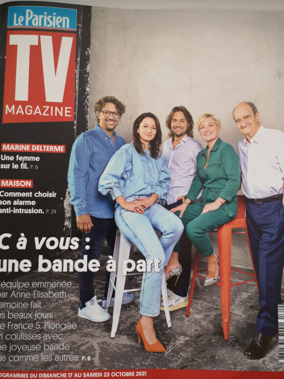 Retrouvez l'interview de Marine Delterme dans le magazine "Le Parisien TV mag" du 17 octobre 2021.
