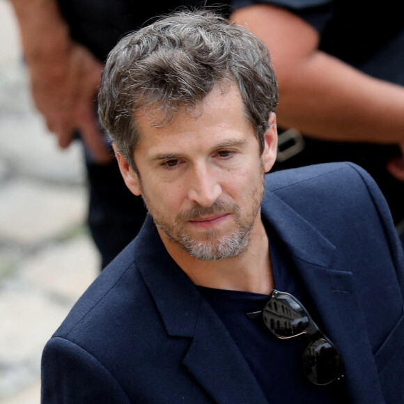 Guillaume Canet lors de la cérémonie d'hommage national à Jean-Paul Belmondo à l'Hôtel des Invalides à Paris, France, le 9 septembre 2021. © Dominique Jacovides/Bestimage 