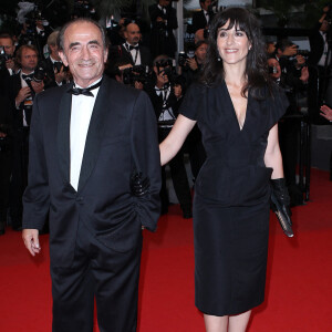 Richard Bohringer et sa fille Romane le 27 mai 2012 au Festival de Cannes.