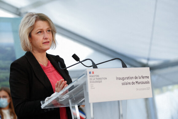 Barbara Pompili, Ministre de la Transition écologique - Inauguration la ferme solaire de Marcoussis