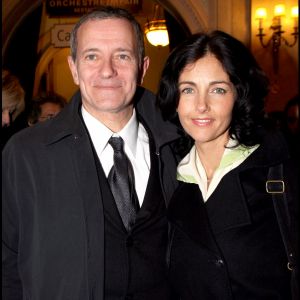 Francis Huster et Cristiana Reali.