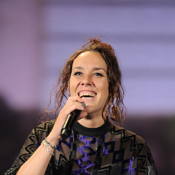 La chanteuse Zaz - Enregistrement de l'émission TV "La Chanson Secrète 2", qui sera diffusée le 14 septembre sur TF1. Le 25 juin 2019 © Gaffiot-Perusseau / Bestimage 