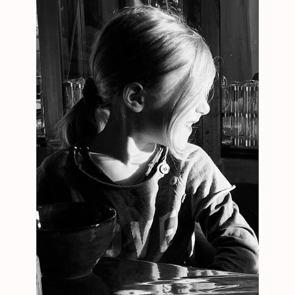 Image du compte Instagram de Tristane Banon : l'adorable Tanya, sa fille aînée