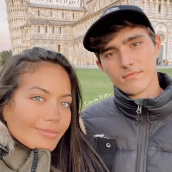 Vaimalama Chaves en voyage en Italie avec son chéri Nicolas - Instagram