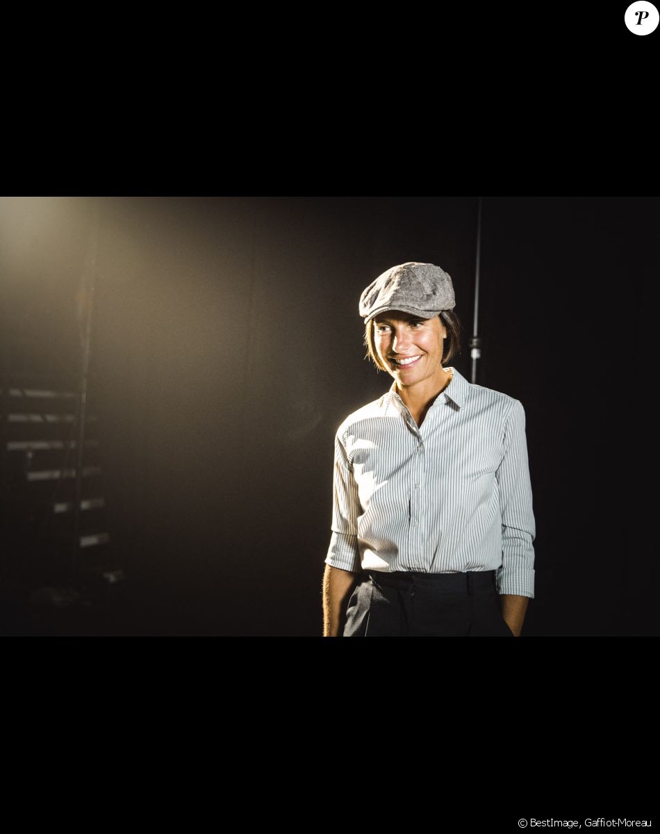 Exclusif -Alessandra Sublet - Backstage de l'enregistrement de l'émission "La Chanson secrète 7 " à la Scène musicale à Paris, qui sera diffusée le 15 janvier 2021 sur TF1. © Gaffiot-Moreau / Bestimage