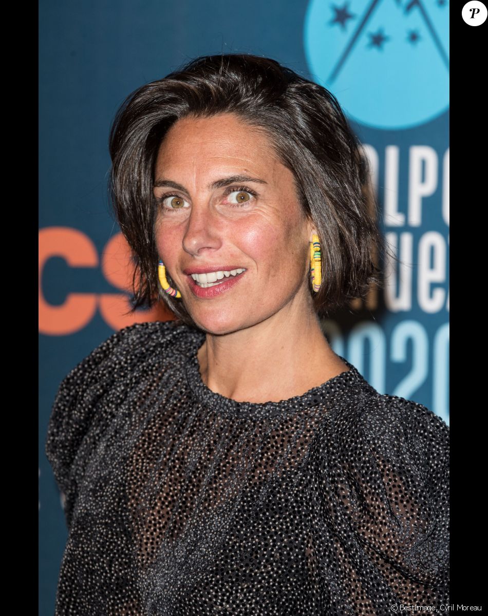 Alessandra Sublet en photocall lors du 23ème festival international du film de comédie de l'Alpe d'Huez. © Cyril Moreau/Bestimage