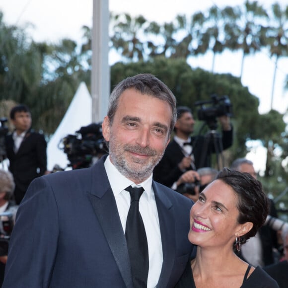 Alessandra Sublet et son mari Clément Miserez - Montée des marches du film " Le Grand Bain " lors du 71ème Festival International du Film de Cannes. Le 13 mai 2018 © Borde-Jacovides-Moreau/Bestimage 