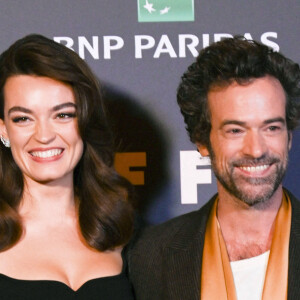 Emma Mackey et Romain Duris - Avant-première du film "Eiffel" au Grand Rex à Paris, le 10 octobre 2021. © Coadic Guirec / Bestimage