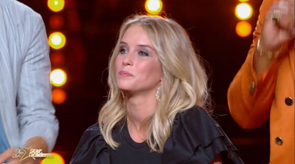 Maud Verdeyen lors du prime pour les 20 ans de la "Star Academy", le 30 octobre 2021, sur TF1