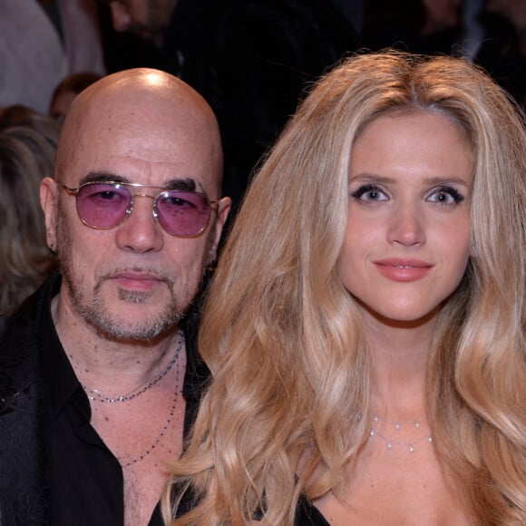 Pascal Obispo et sa femme Julie Hantson lors de la soirée de gala de la 18ème édition du "Dîner de la mode du Sidaction" au Pavillon Cambon Capucines - Potel et Chabot à Paris, France, le 23 janvier 2020. © Rachid Bellak/Bestimage