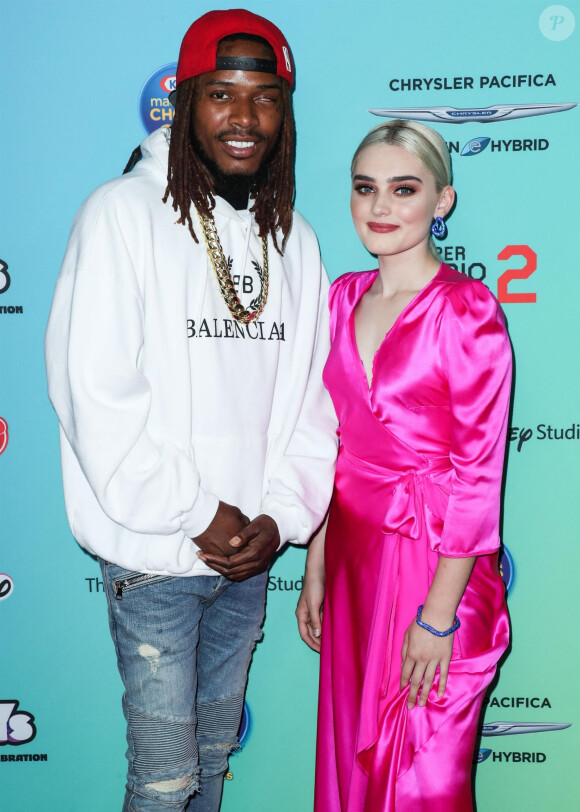 Fetty Wap, Meg Donnelly au photocall des "2019 Radio Disney Music Awards" à Los Angeles, le 16 juin 2019.