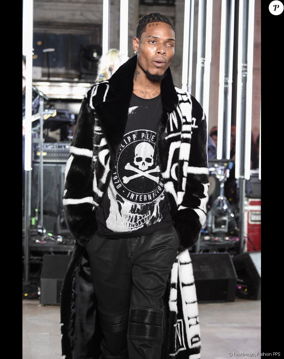 Fetty Wap - Défilé de mode Philipp Plein collection prêt-à-porter Automne Hiver 2017-2018 lors de la fashion week à New York, le 13 février 2017.