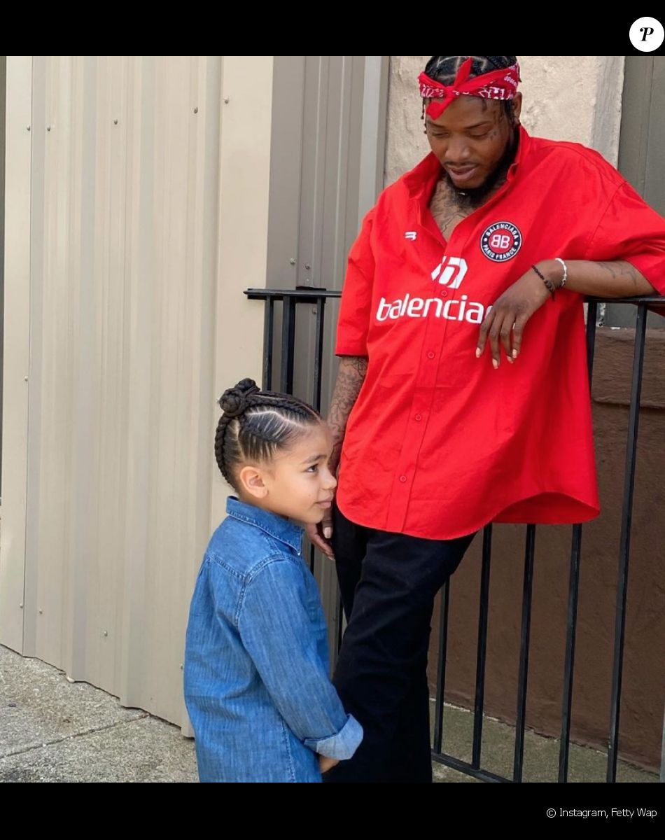 Le rappeur Fetty Wap en famille.