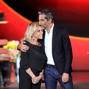 Exclusif - Ary Abittan et Marlène Abittan (mère) - Surprises - Enregistrement de l'émission "La Chanson secrète 8" à la Seine musicale à Paris, diffusée le 4 septembre sur TF1 © Gaffiot-Moreau / Bestimage 