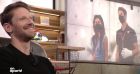Romain Grosjean dans l'émission En aparté sur Canal+.