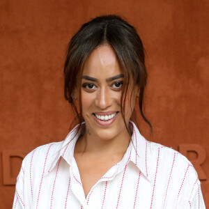 Amel Bent au village des Internationaux de France de tennis de Roland Garros à Paris le 12 juin 2021. © Dominique Jacovides / Bestimage 