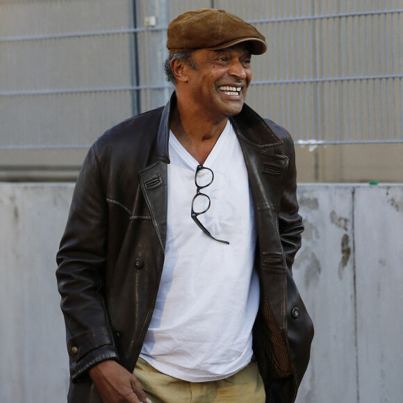 Exclusif - Yannick Noah - Match de football caritatif entre le Variétés Club de France contre l'équipe de France des Parlementaires au profit de la Fondation Hôpitaux de Paris-Hôpitaux de France présidé par B.Macron au stade Emile Anthoine à Paris le 23 septembre 2021. © Marc Ausset-Lacroix/Bestimage