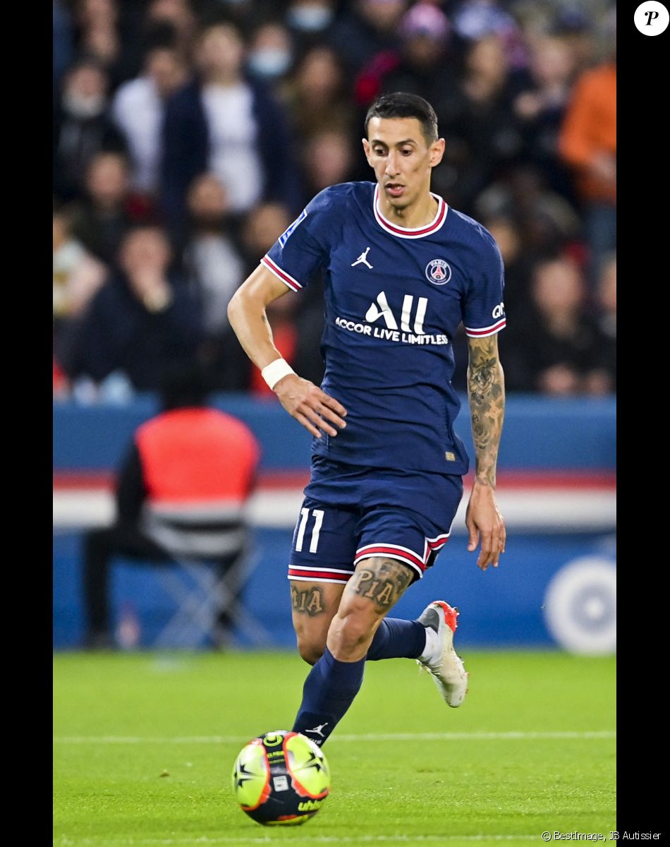 Angel Di Maria (PSG) - Match de Ligue 1 Uber Eats Psg (2) - Lille(1) au Parc des Princes à Paris le 29 octobre 2021. © JB Autissier/PanoramicBestimage