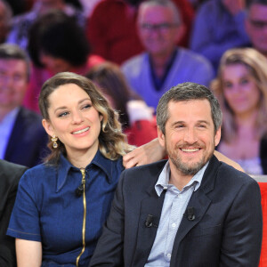 Exclusif - Marion Cotillard et Guillaume Canet - Enregistrement de l'émission "Vivement Dimanche prochain". Le 29 avril 2019 © Guillaume Gaffiot / Bestimage