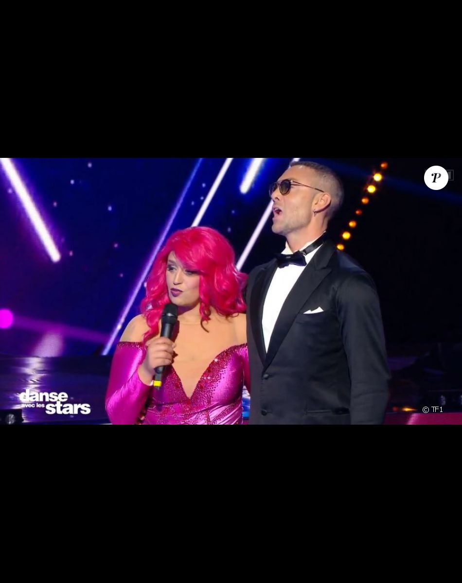 Lââm et Maxime Dereymez lors du premier prime de "Danse avec les stars", sur TF1