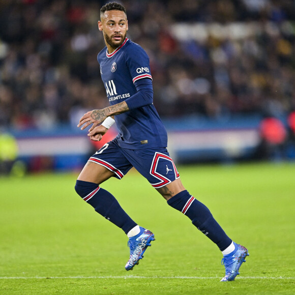 Neymar Jr (PSG) - Match de Ligue 1 Uber Eats Psg (2) - Lille(1) au Parc des Princes à Paris le 29 octobre 2021. © JB Autissier/PanoramicBestimage 
