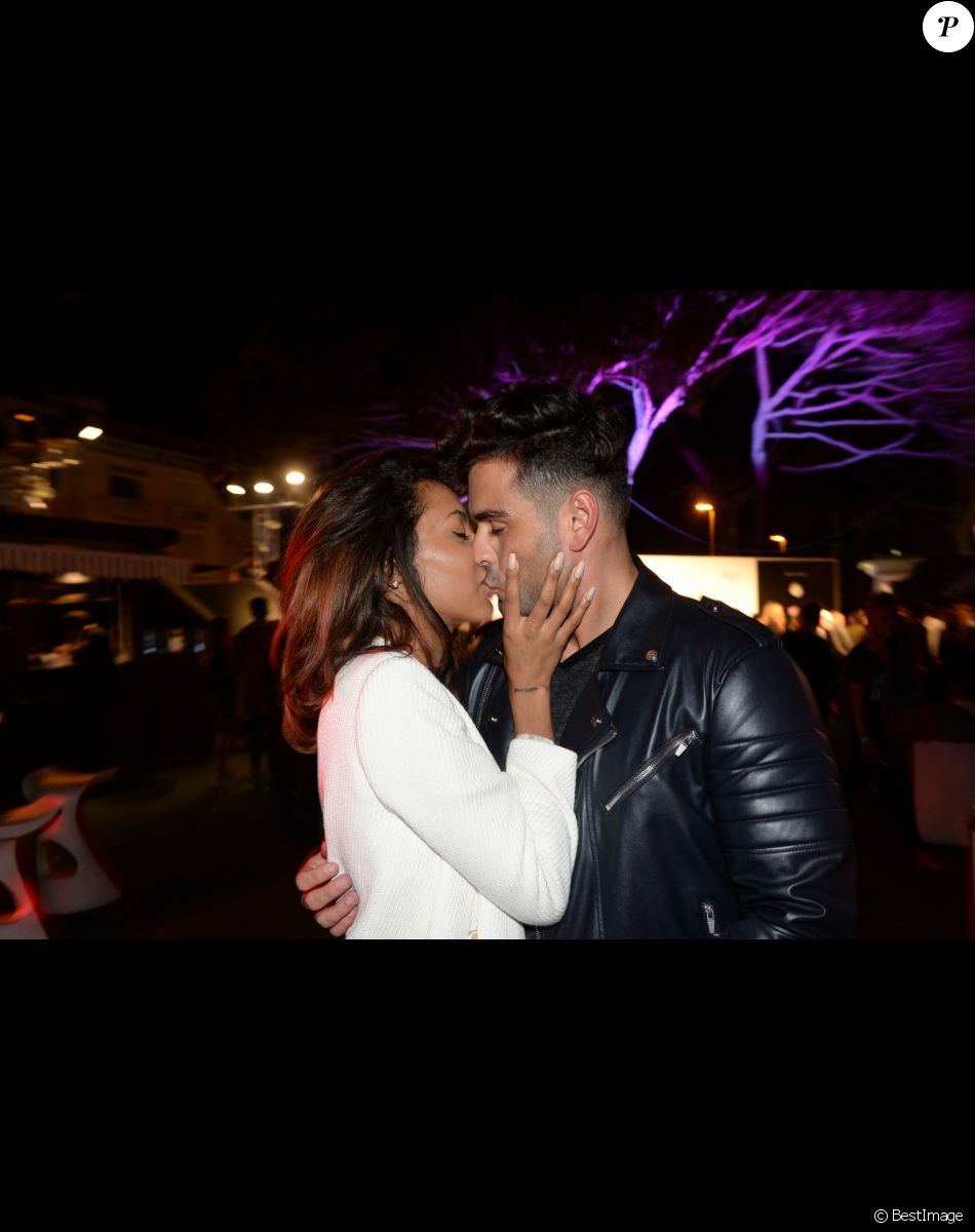 Exclusif - Ricardo et Nehuda (Les Anges 8) au nightclub le Gotha à Cannes pendant le 69 ème Festival International du Film de Cannes le 13 mai 2016