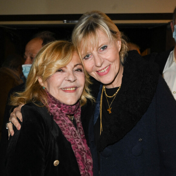 Exclusif - Nicoletta et Chantal Ladesou - Inauguration du théâtre de Passy lors du spectacle Joséphine B à Paris © Coadic Guirec/Bestimage