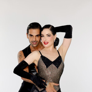 Christophe Licata et Dita Von Teese dans "Danse avec les stars 2021"