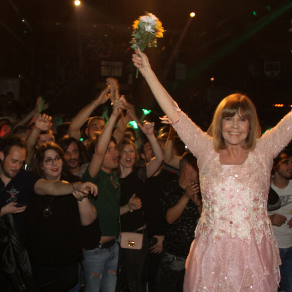 Exclusif - Chantal Goya lors de la soirée "La Nuit des Follivores fête ses 20 ans" au Pavillon Champs-Elysées à Paris, le 18 mars 2017. © Philippe Baldini/Bestimage