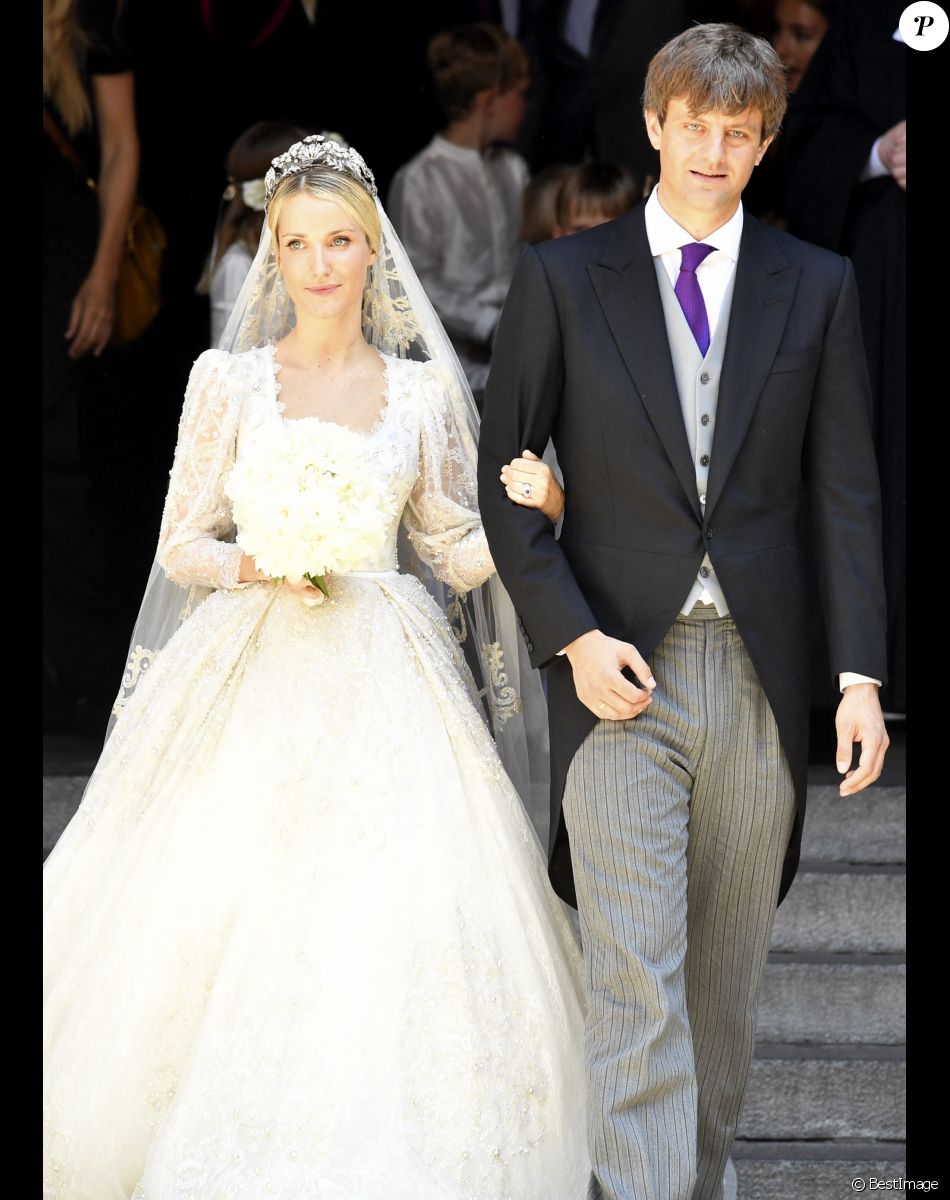 Mariage du prince Ernst August Jr de Hanovre et de Ekaterina Malysheva en l'église Marktkirche de Hanovre le 8 juillet 2017