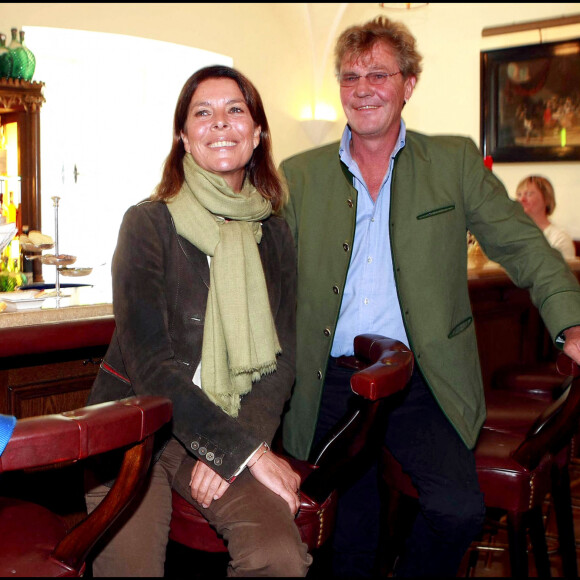 La princesse Caroline de Monaco et son mari le prince Ernst August de Hanovre à Salzbourg en 2008.