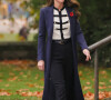 Kate Middleton, duchesse de Cambridge, arrive au musée de la guerre à Londres, le 10 novembre 2021.