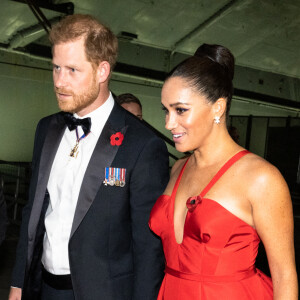 Le prince Harry et Meghan Markle au Salute to Freedom gala à New York.