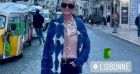 Laeticia Hallyday à Lisbonne, immortalisée par son compagnon Jalil Lespert.